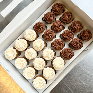 24 Mini Cupcakes *Local delivery & pick-up only*