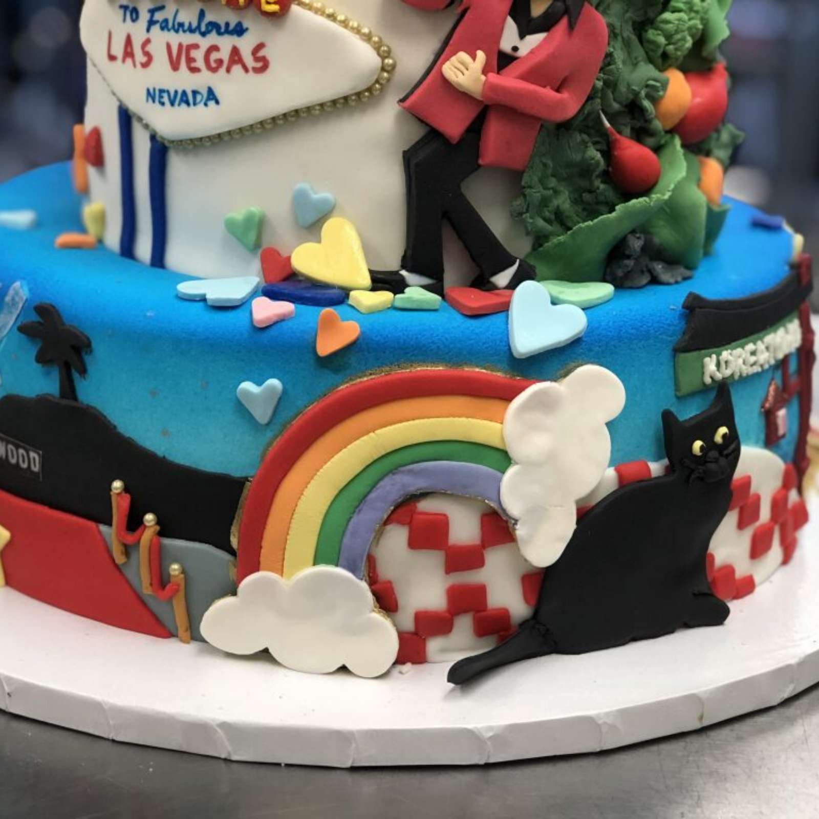 A Truly Bespoke Wedding Cake