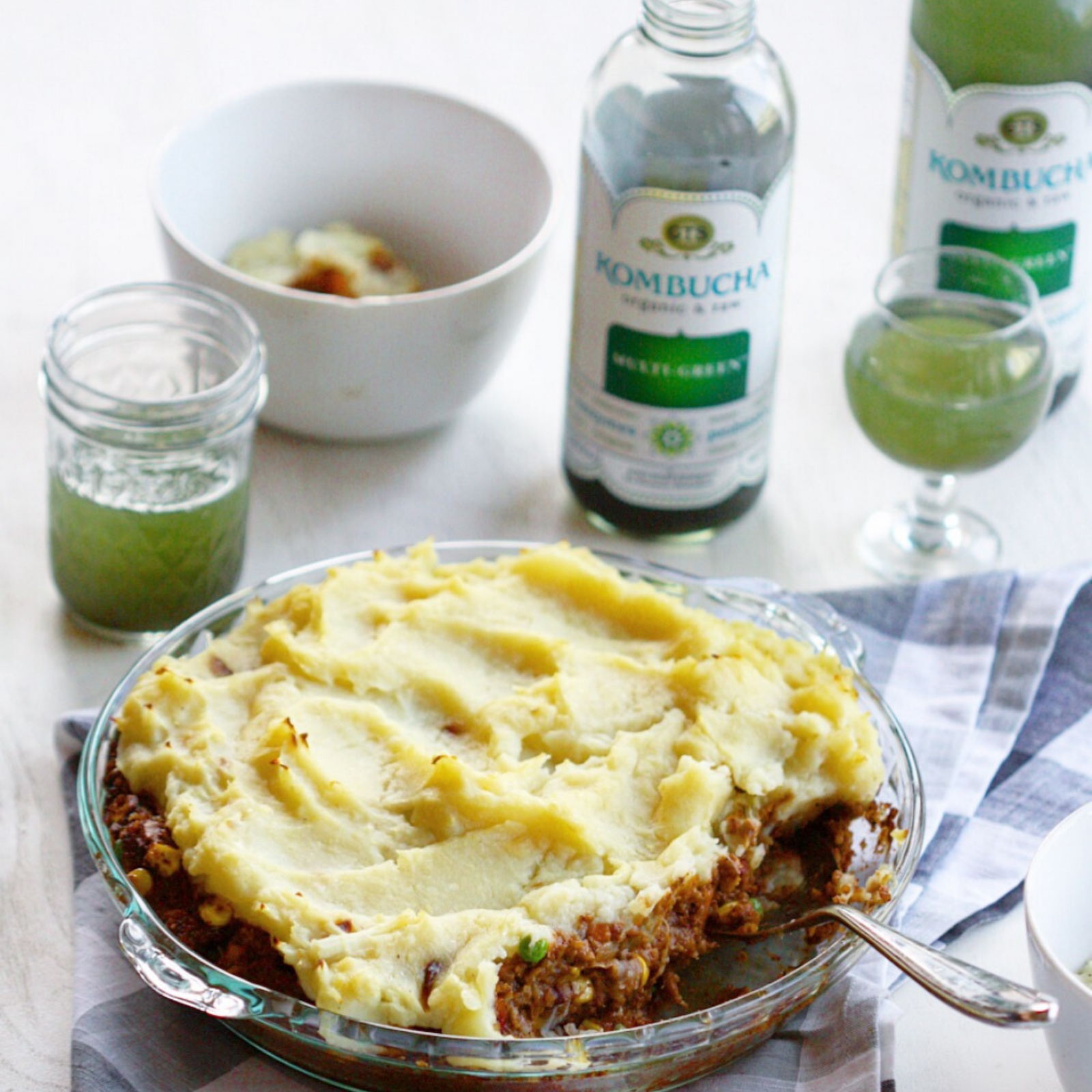 Vegan Shepherd’s Pie – Happy St. Patrick’s Day with GT’s Kombucha