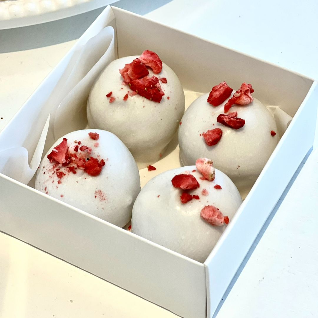 Strawberry Cake Balls