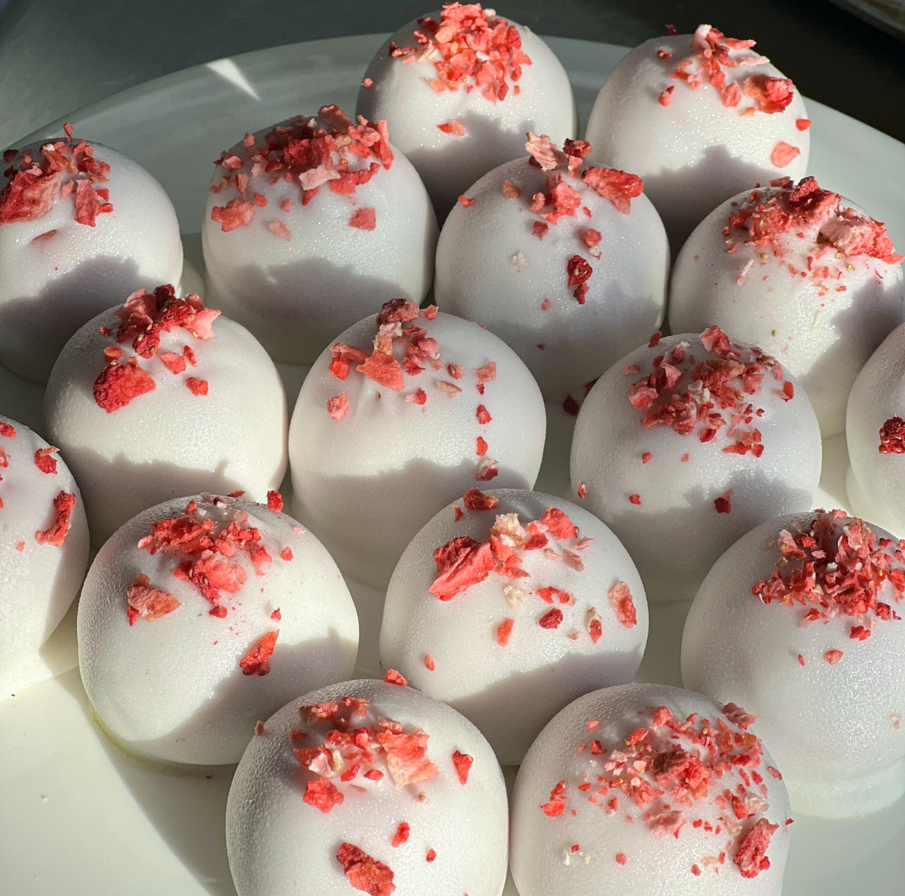 Strawberry Cake Balls