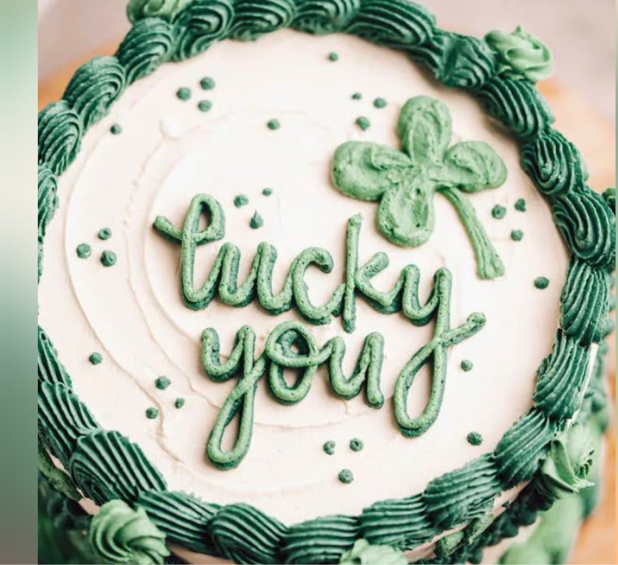 St. Patrick’s Day Mini Cake