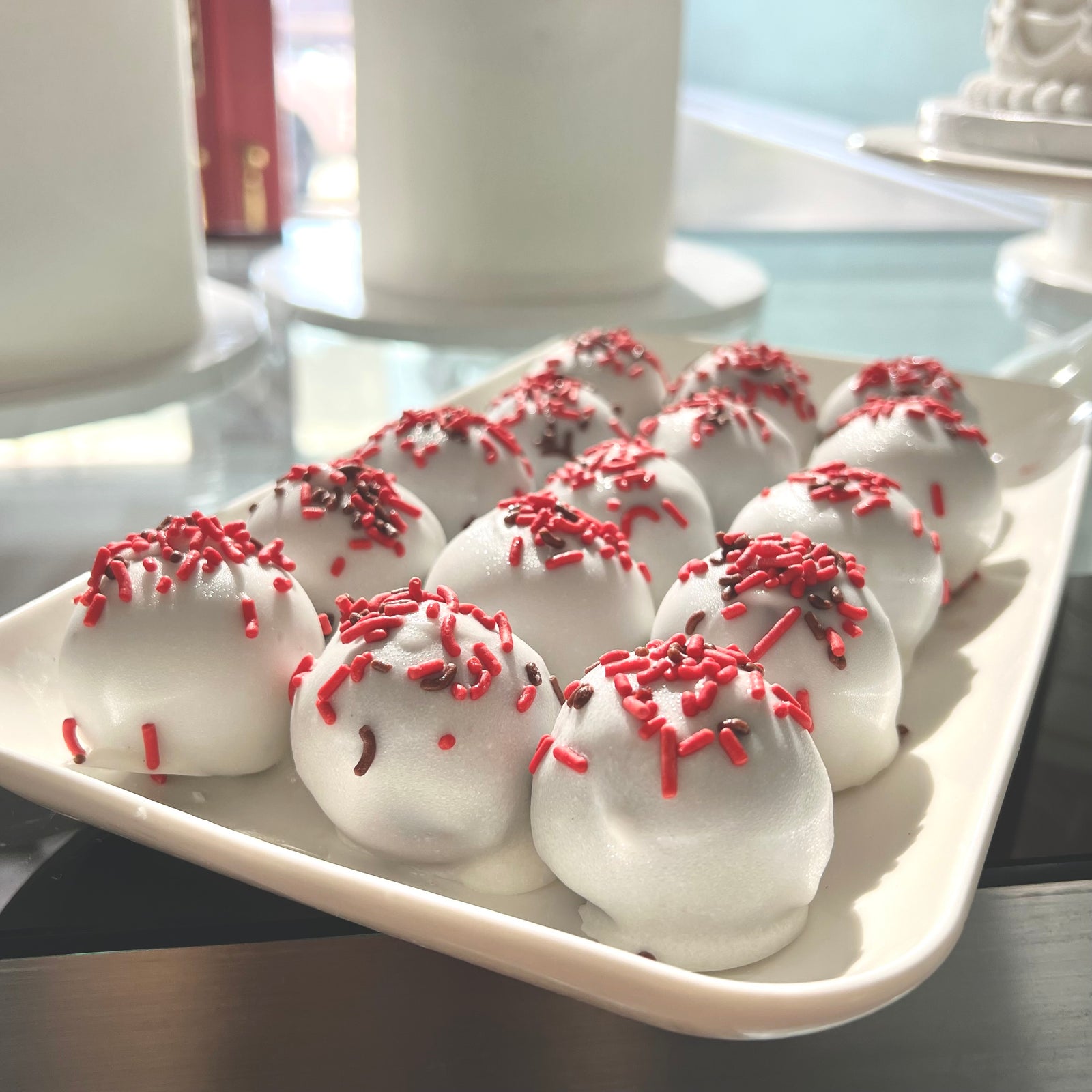 Red Velvet Cake Balls