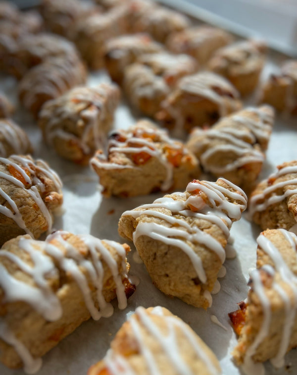 Apricot Ginger Scone