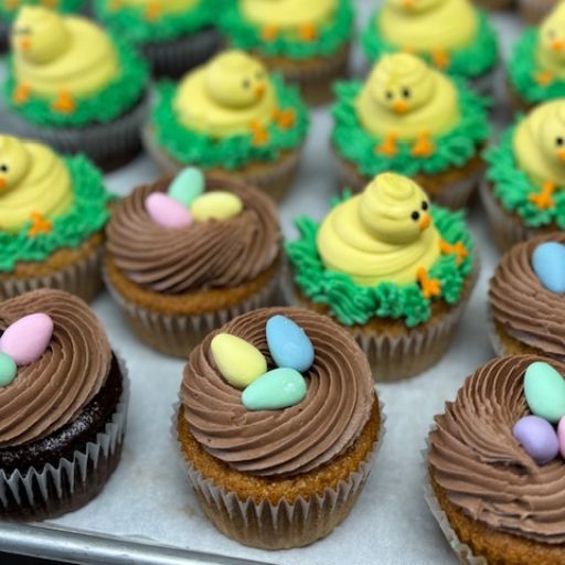 Assorted Easter/Spring Cupcakes *Local delivery & pick-up only*