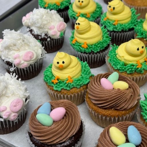 Assorted Easter/Spring Cupcakes *Local delivery & pick-up only*