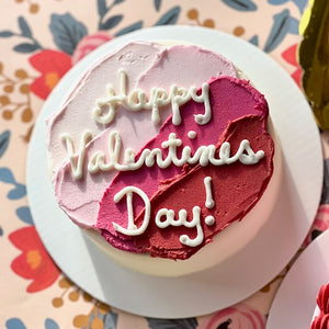 Mini 4” Valentine Cakes