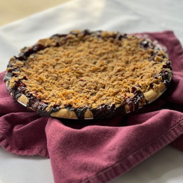 Berry Crumble Pie