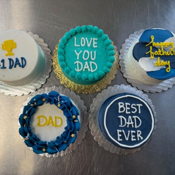 Father's Day Mini Cakes