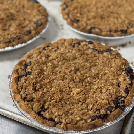Berry Crumble Pie