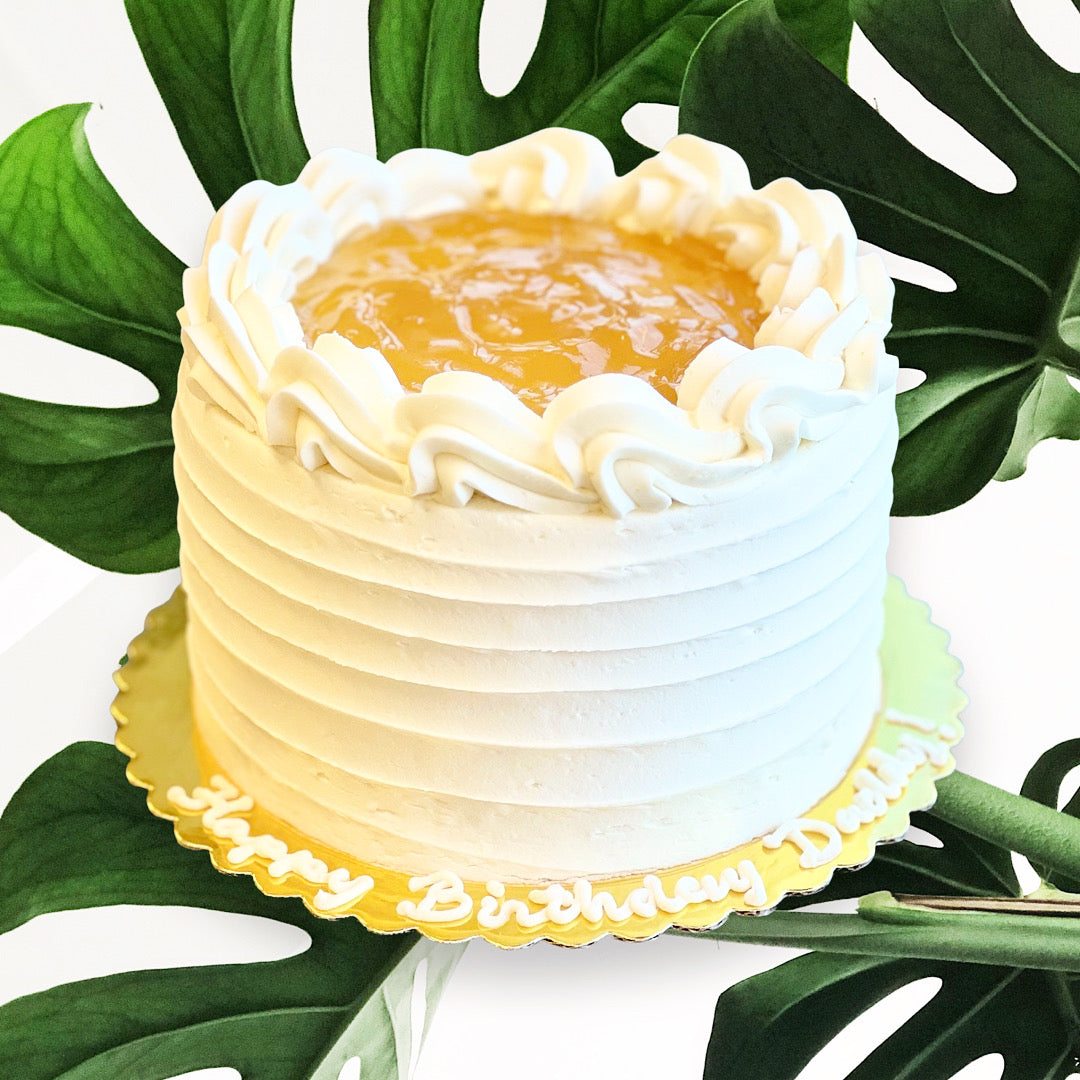 Vanilla Lemon Curd Cake