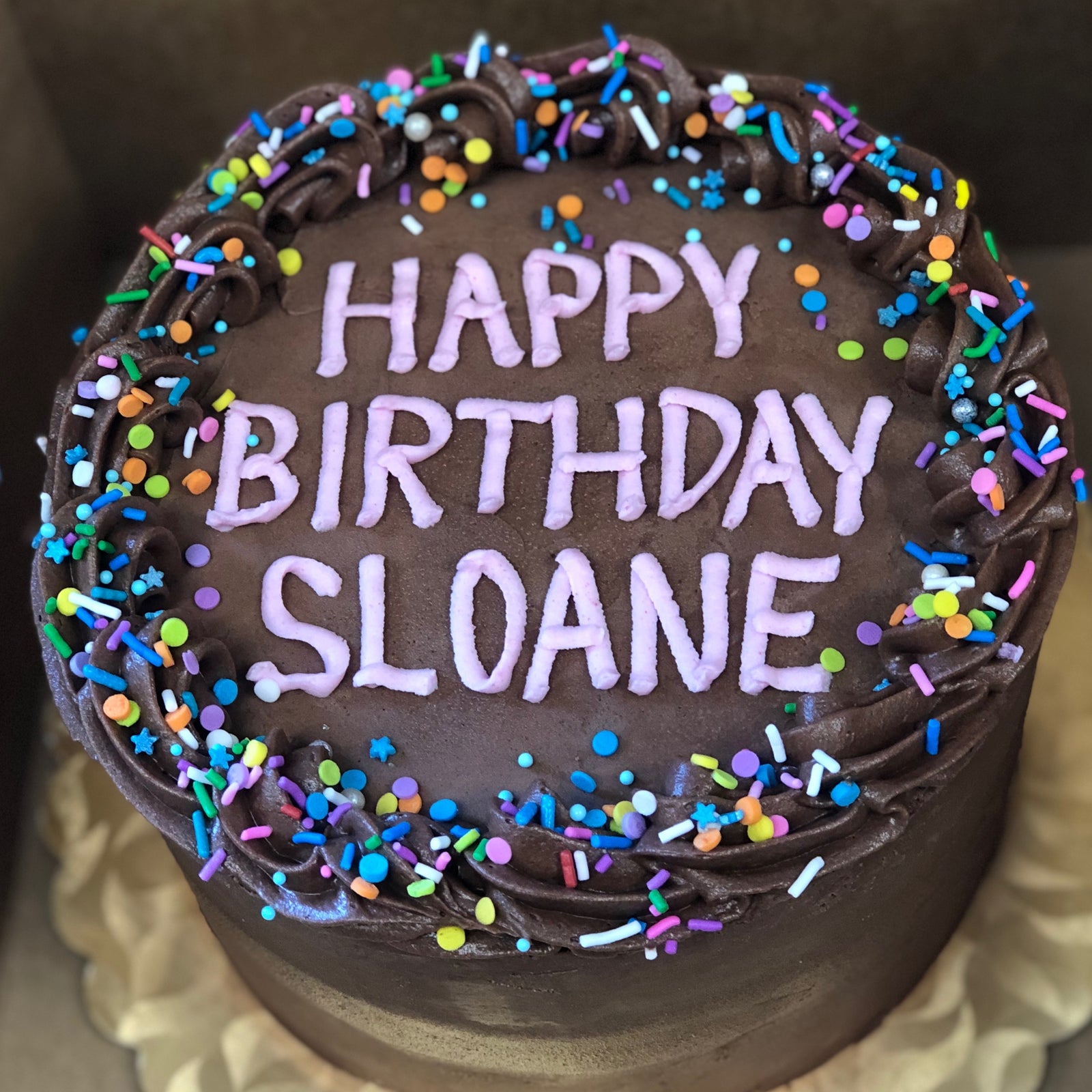 Chocolate Cake with Smooth Frosting