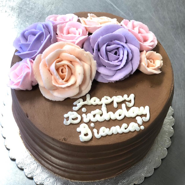 Chocolate Flower Cake