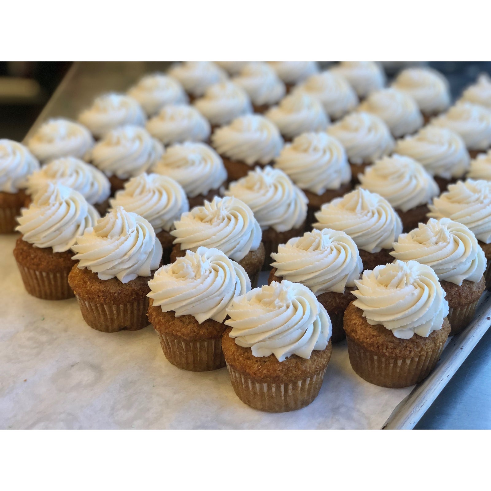 Vanilla Cupcake with Vanilla Buttercream *Local delivery & pick-up only*