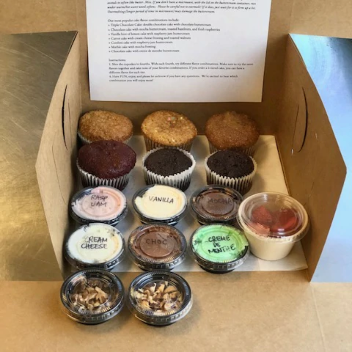 Cake Tasting Box