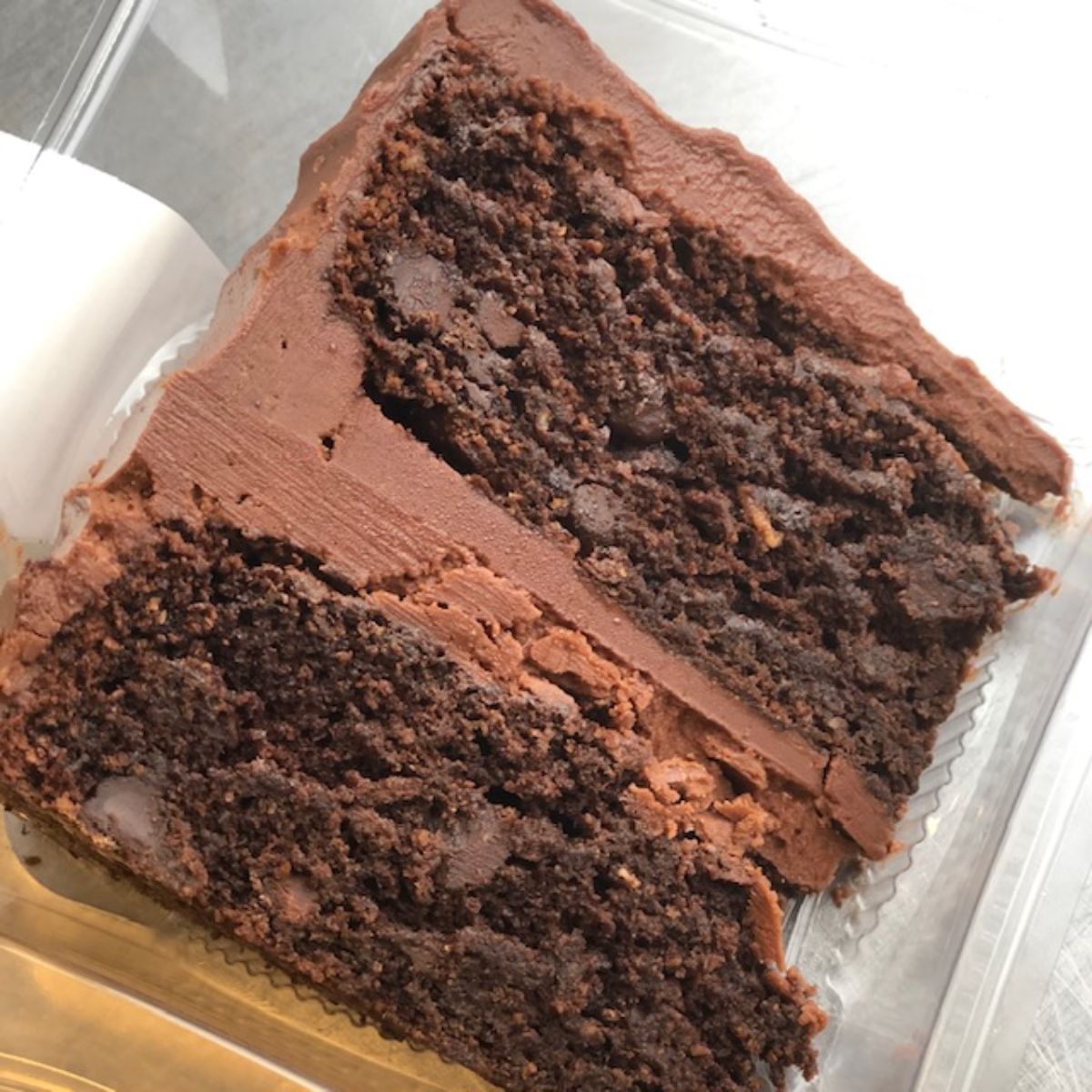 Slice of Chocolate Cake