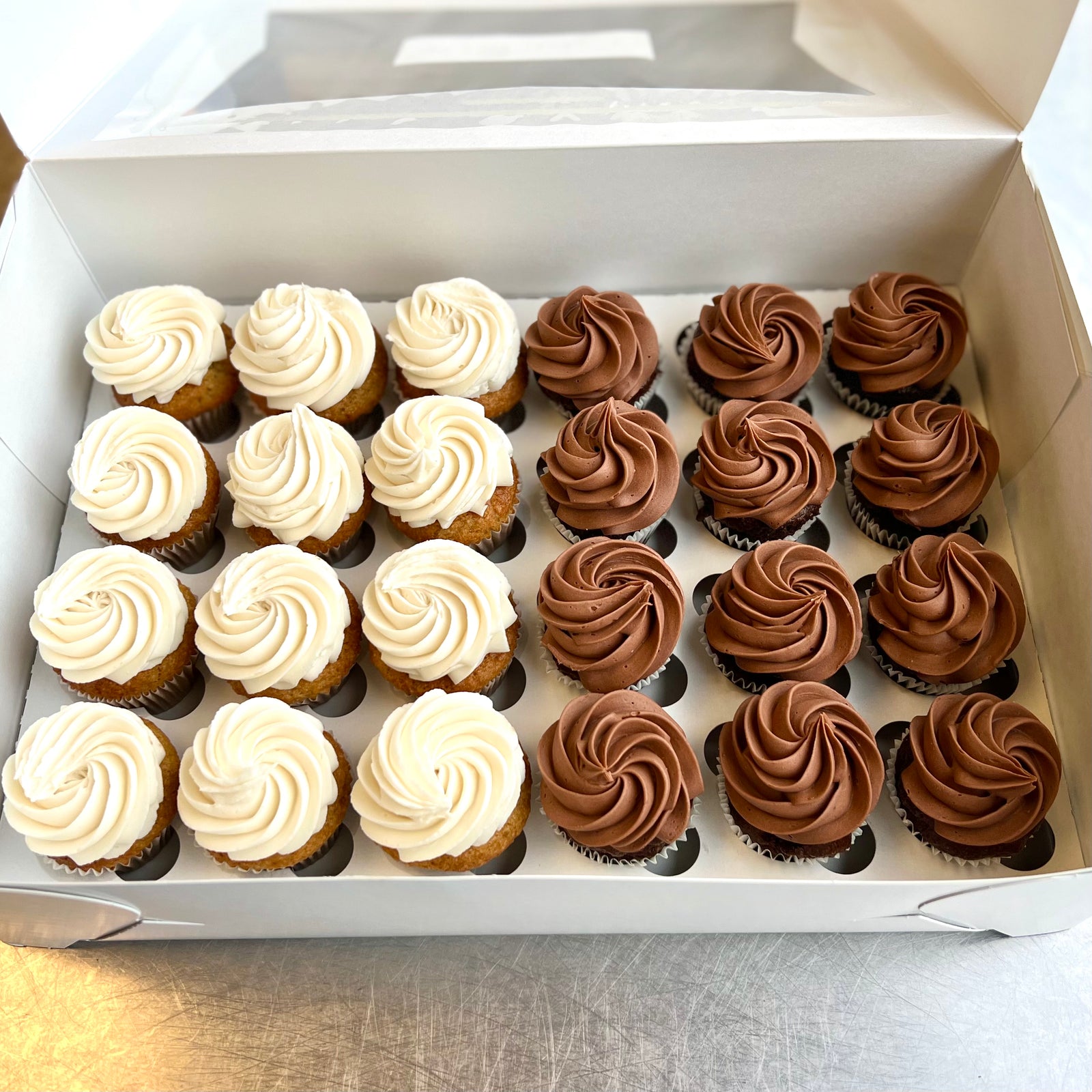 24 Mini Cupcakes *Local delivery & pick-up only*
