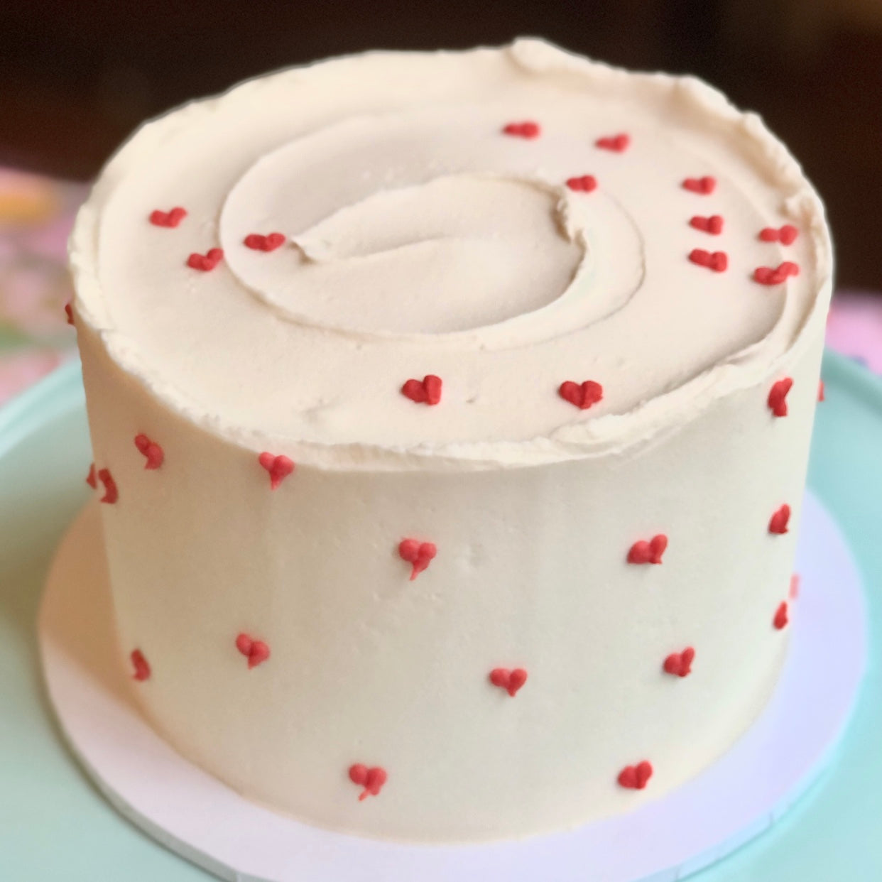 Hearts Cake