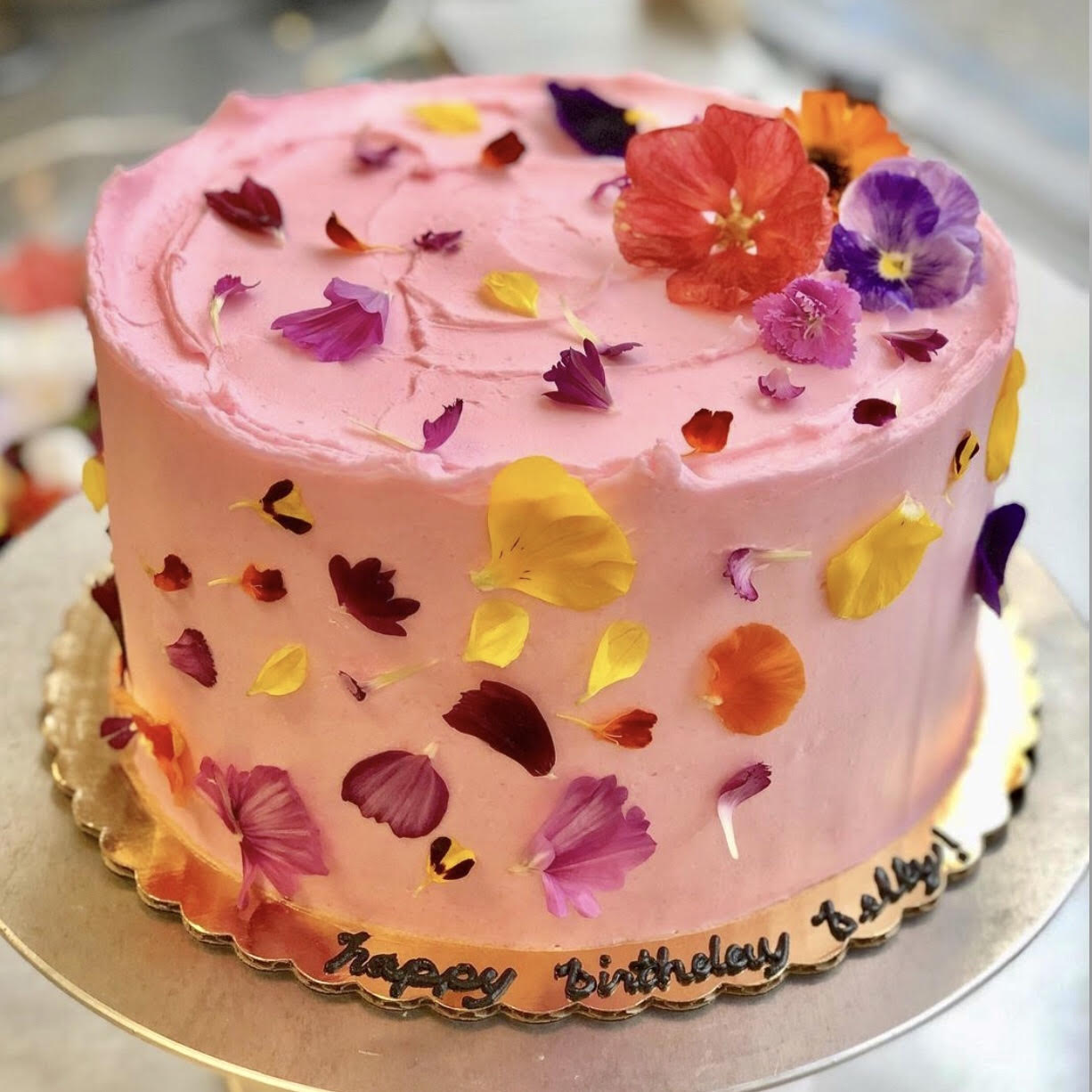 How to make A Fondant Ombre Rose Petal Cake - Cake Decorating Tutorials -  YouTube